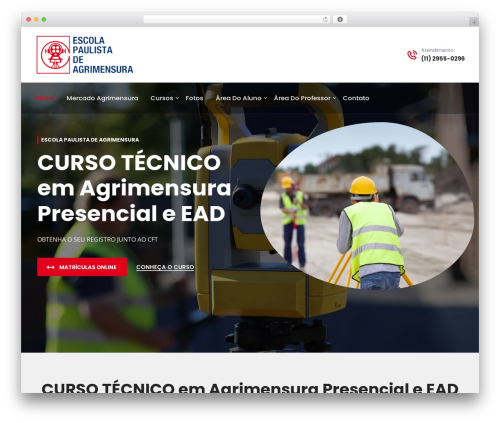 Edali theme WordPress - escolapaulistaagrimensura.org.br