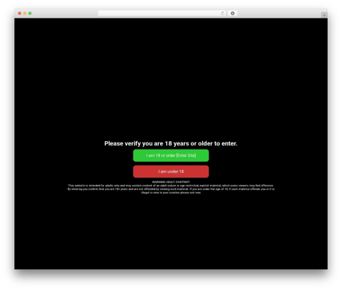 Easy Age Verify (easy-age-verify) free WordPress plugin - nakedebonycelebs.com