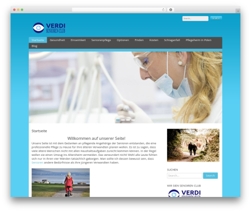 Health WP theme - verdi-senioren-club.de