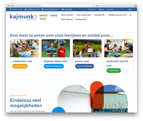 kajmunk-theme WordPress theme - kajmunk.nl