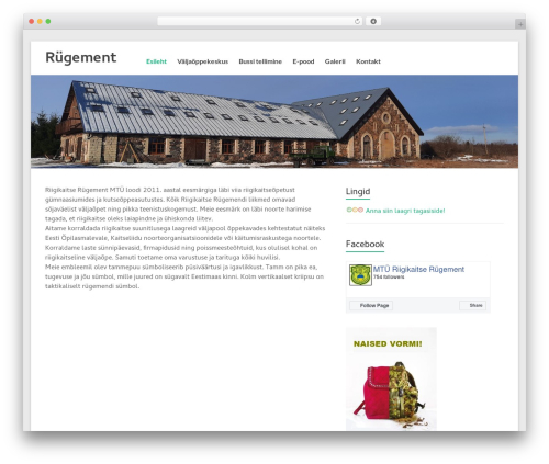 Simple facebook plugin WordPress plugin - rugement.ee