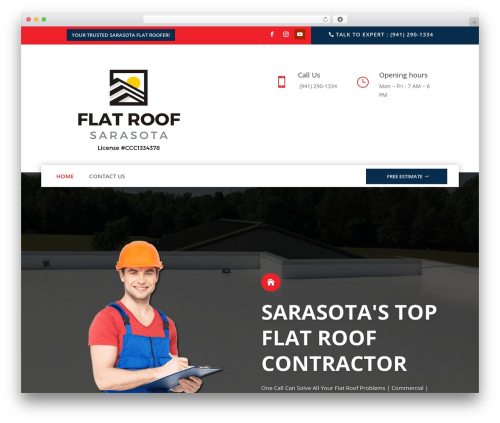 Theme WordPress Divi - sarasotaflatroof.com Theme WordPress Divi - sarasotaflatroof.com