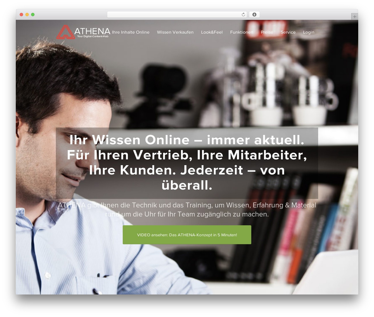 Theme WordPress Enfold - athena.mediacode.de