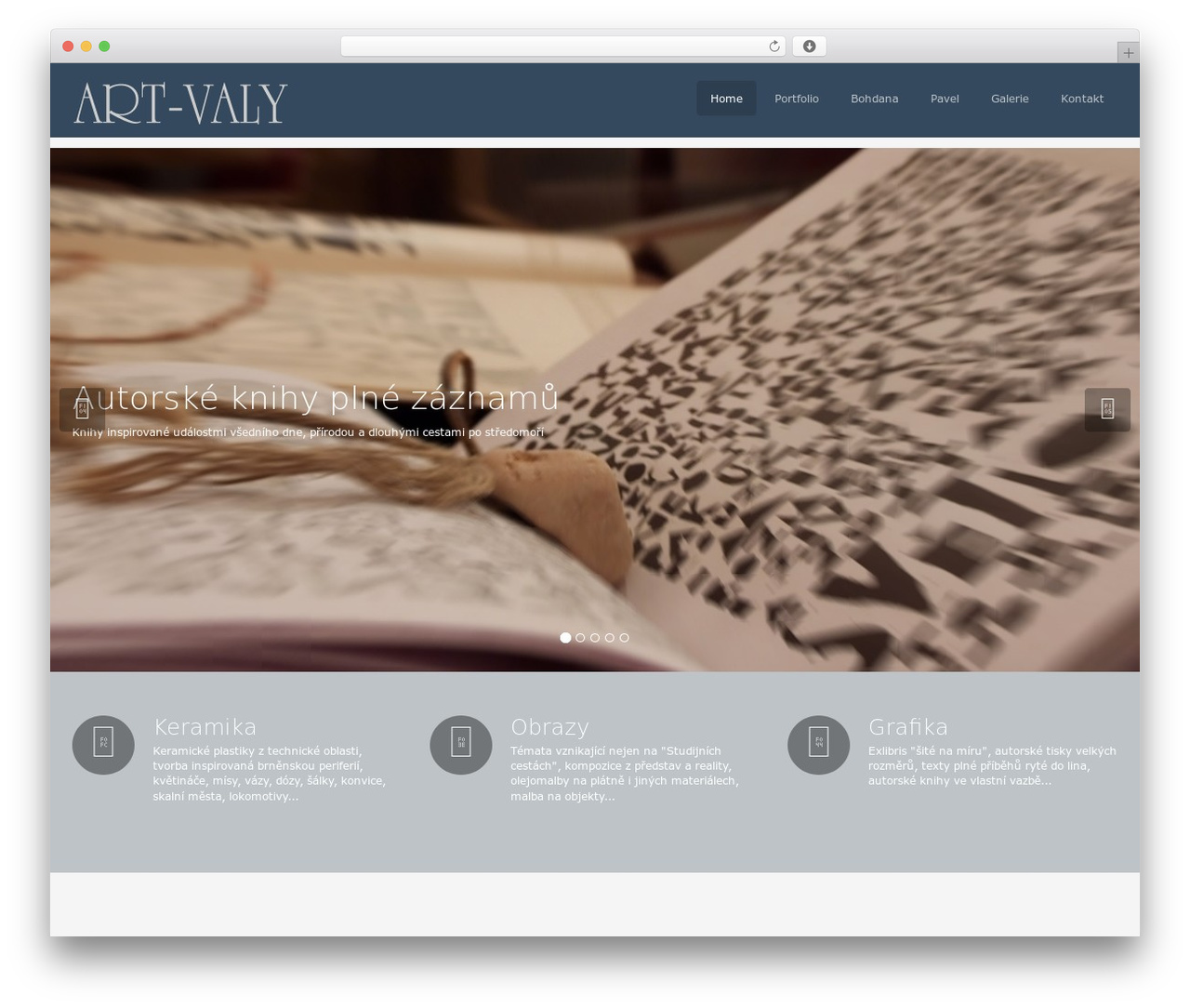 Theme WordPress Flat Theme - art-valy.com