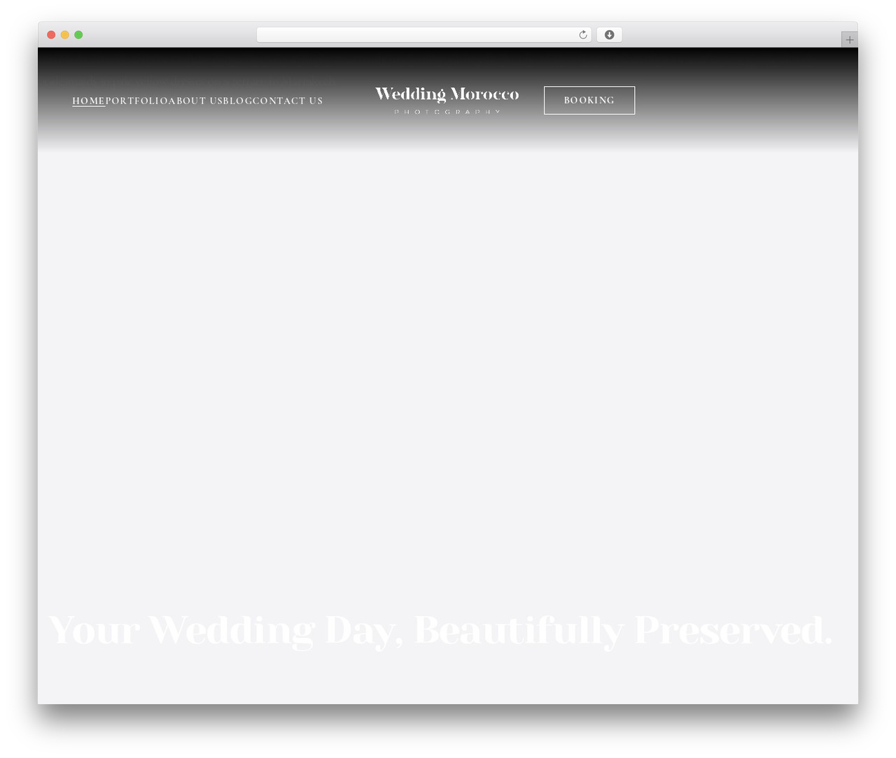 Weddphy theme WordPress - weddingmorocco.com
