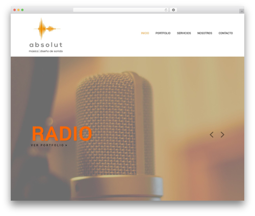 WordPress theme Berg - absolut.com.uy