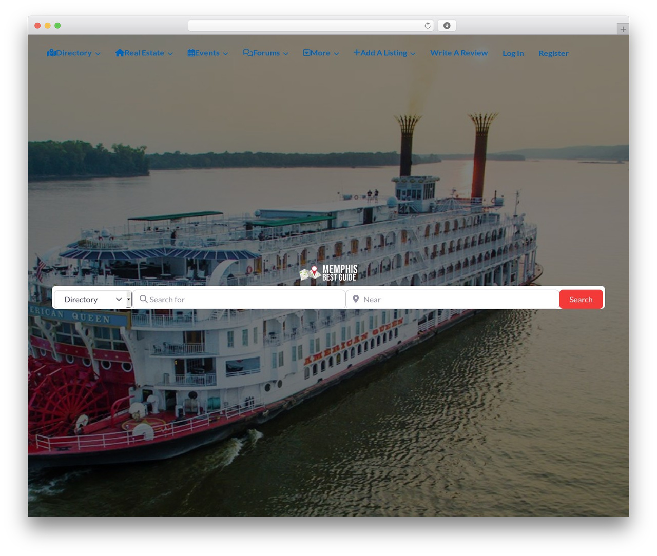 City Directory MBG WordPress theme - memphisbestguide.com