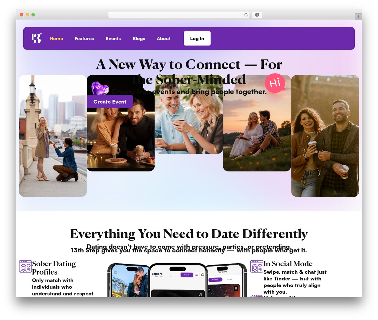 Hello Elementor WordPress theme - 13th-step.com