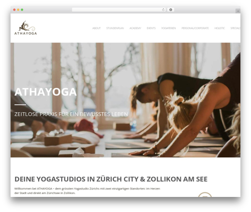Theme WordPress Banshee - athayoga.ch