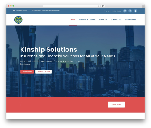Theme WordPress Divi - kinshipsolutions.com