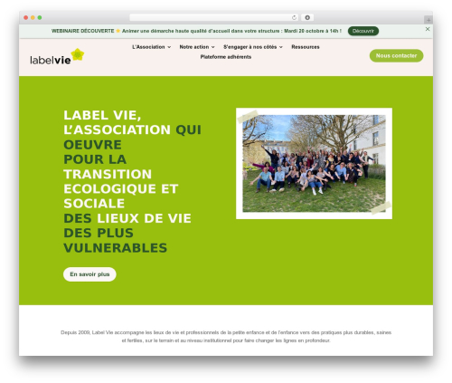 Theme WordPress Divi - label-vie.org