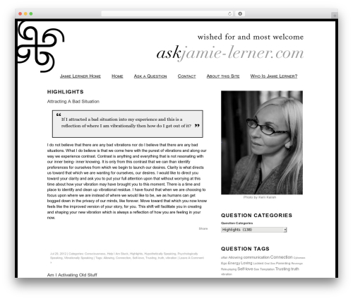 Theme WordPress Gridline - askjamie-lerner.com/wished-for