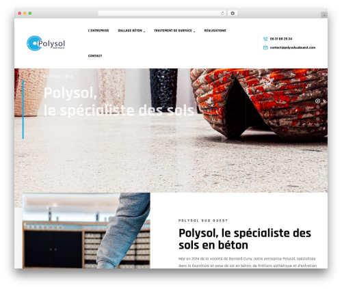 WordPress theme Arcov - polysolsudouest.com
