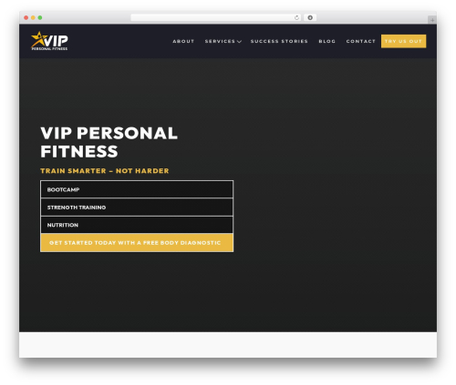 WordPress theme Formula Framework - vippersonalfitness.com