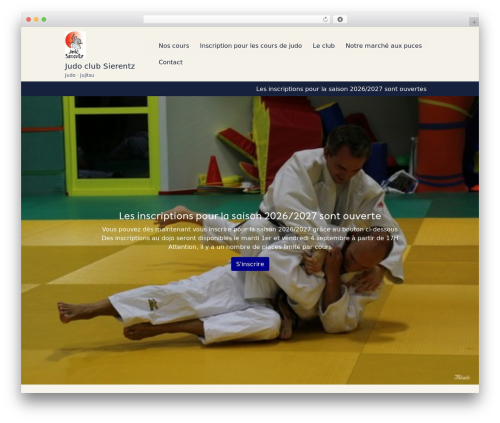 WordPress theme Kardham-Digital Theme - judo-sierentz.fr