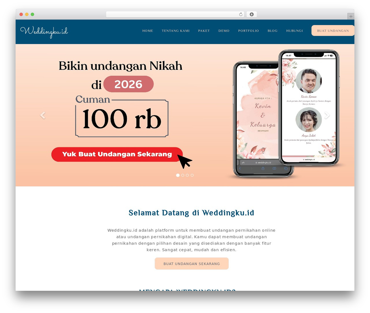WordPress theme Nora - weddingku.id WordPress theme Nora - weddingku.id