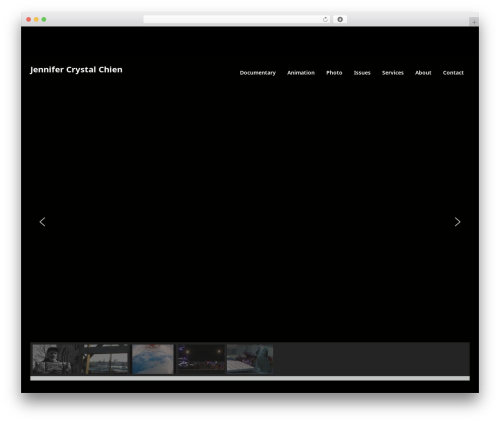 WordPress theme Shuttle Pro - jenniferchien.com