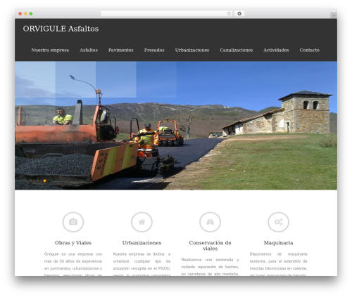 WP theme Asteria Lite - aglomeradosleon.com