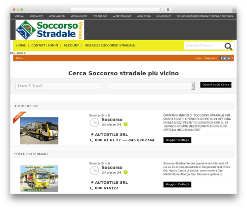 Best WordPress theme Responsive Comparison Theme - soccorso-stradale.verona.it