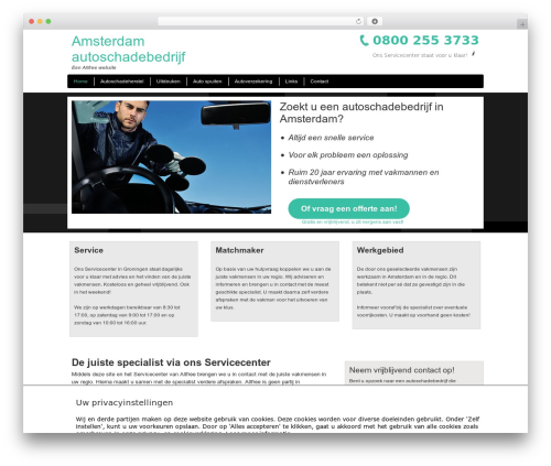 Bono Flex Theme WordPress theme - amsterdam-autoschade.nl