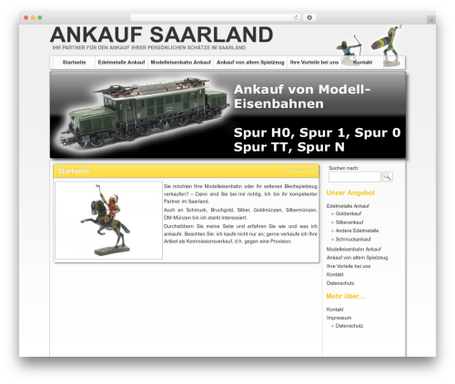 Frontpage slideshow WordPress plugin - ankauf-saarland.de
