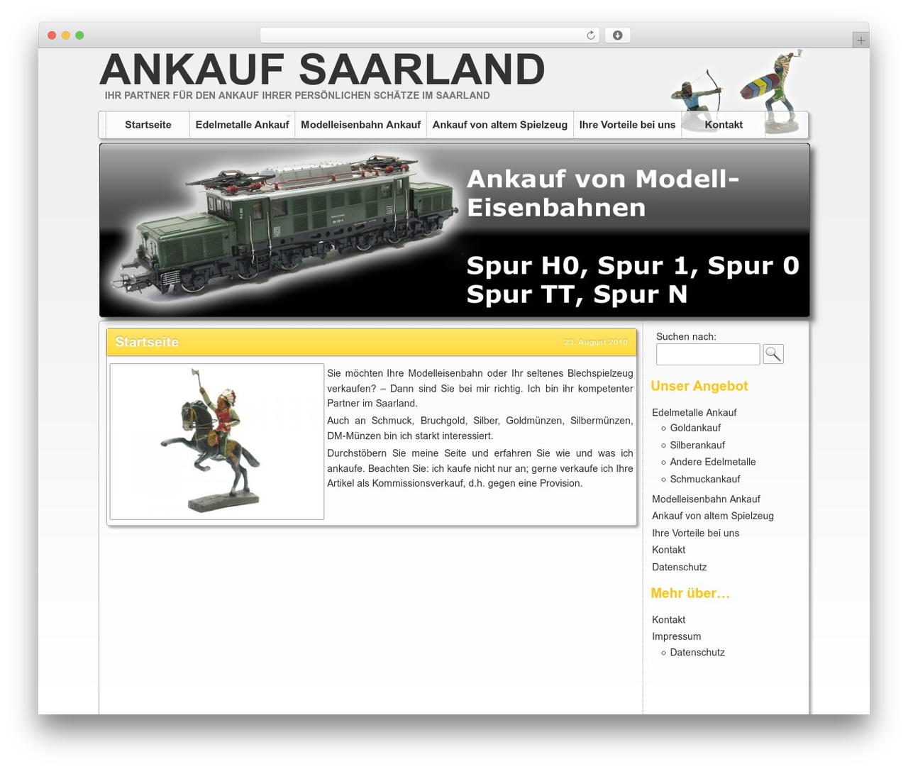 Constructor WP theme - ankauf-saarland.de