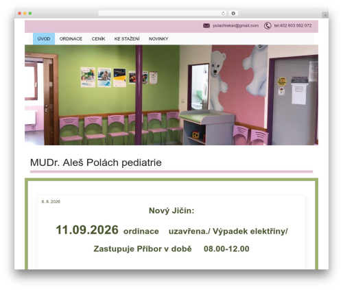 devdmbootstrap4 WordPress theme - polachlekar.cz