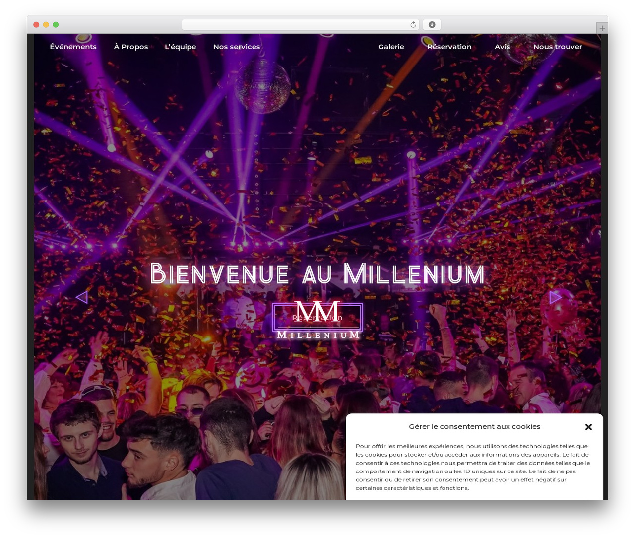 Djo WordPress theme - milleniumlisieux.fr