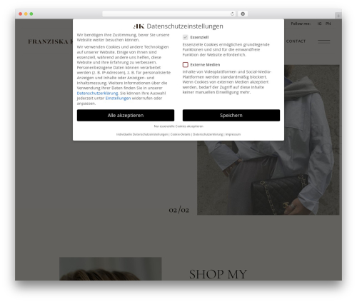 Elipsa theme WordPress - franzikoenig.de