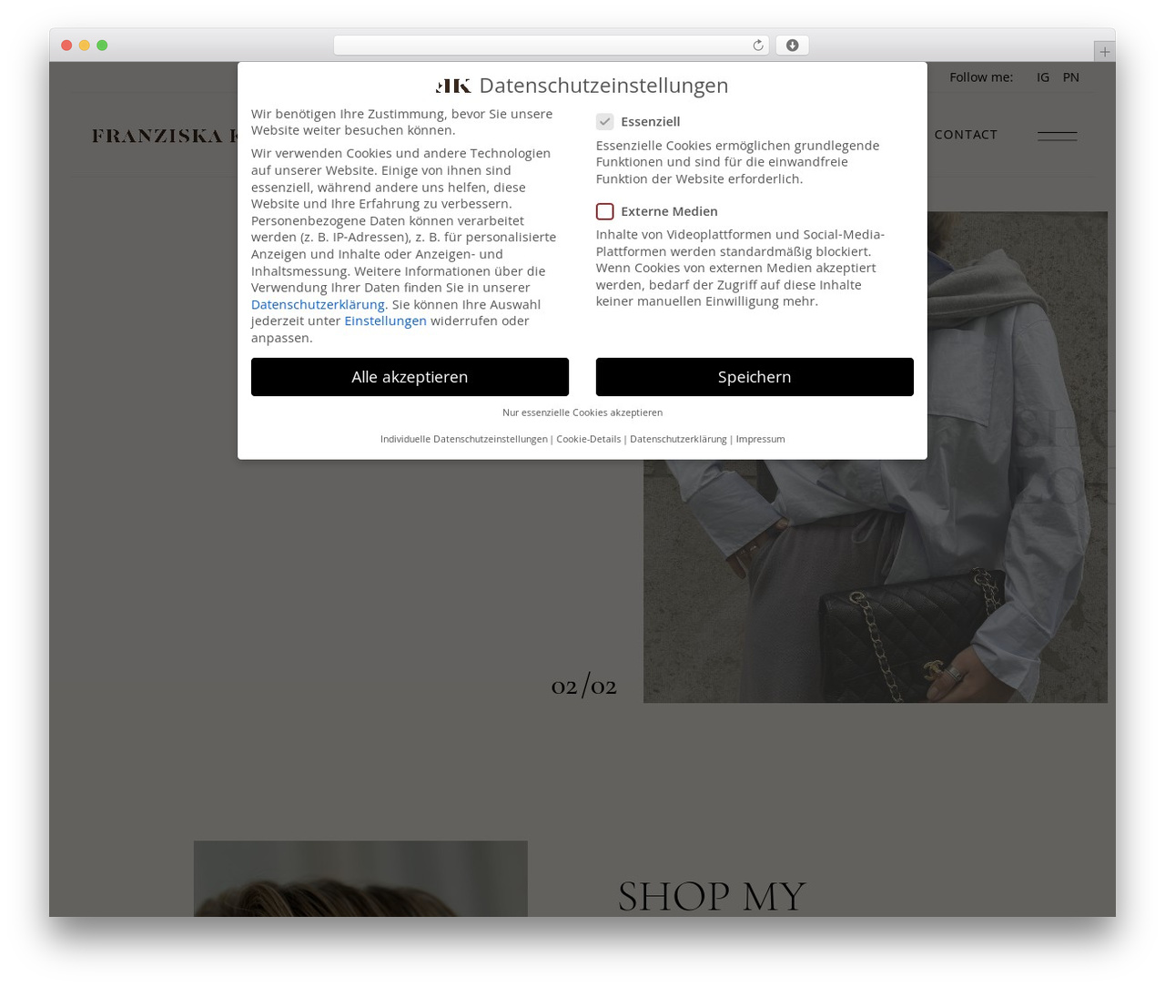 Elipsa theme WordPress - franzikoenig.de