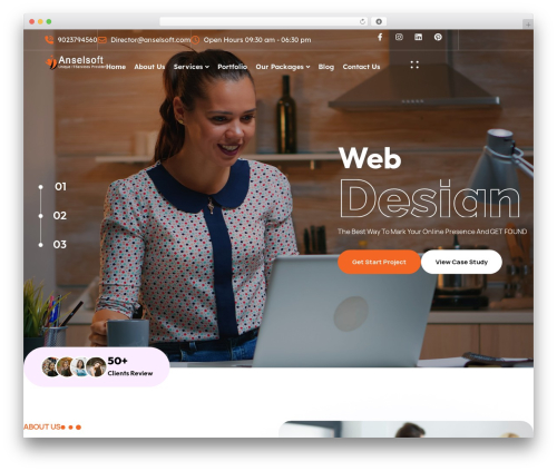 ExpLab WordPress theme - anselsoft.com