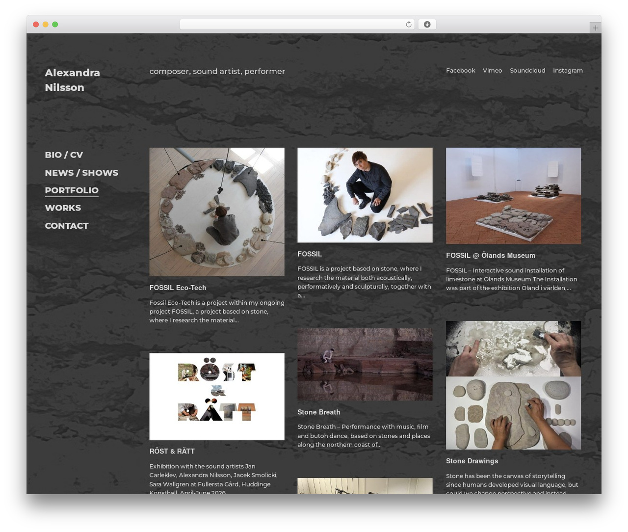 Reframe Plus premium WordPress theme - alexandranilsson.com