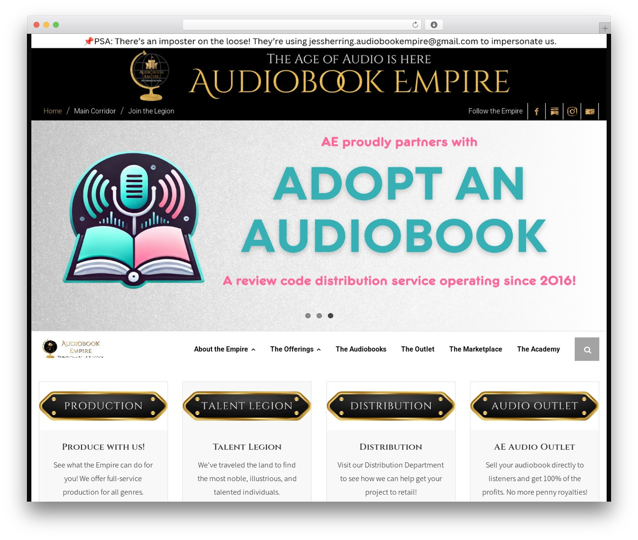 Shuttle Pro theme WordPress - audiobookempire.com Shuttle Pro theme WordPress - audiobookempire.com