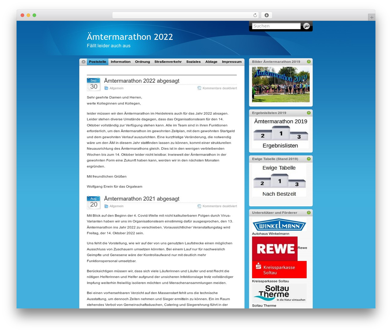 Theme WordPress iTheme - aemtermarathon.de Theme WordPress iTheme - aemtermarathon.de