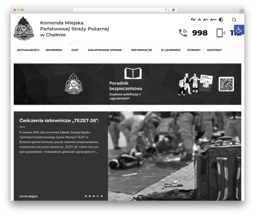 Theme WordPress MiniMag - strazchelm.pl