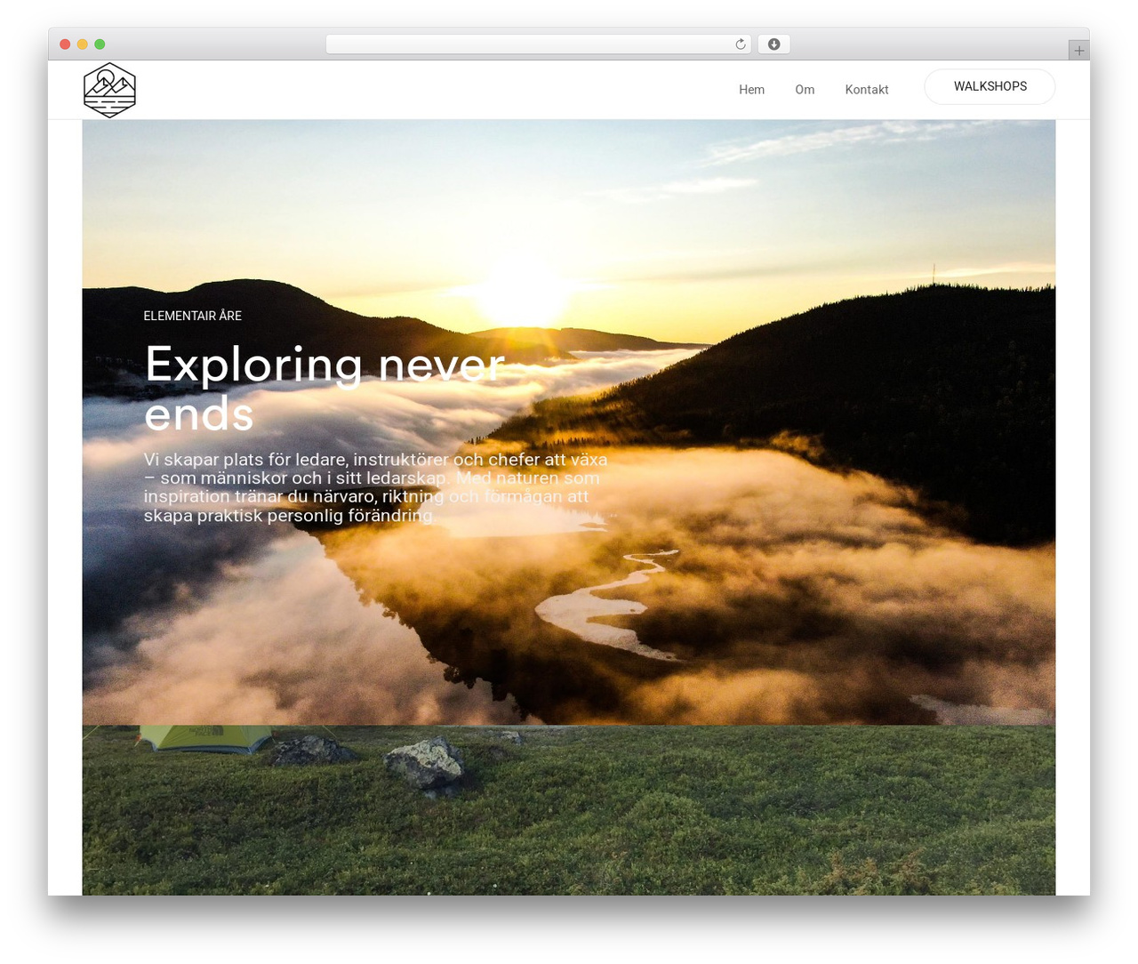Webify WordPress theme - elementair.se