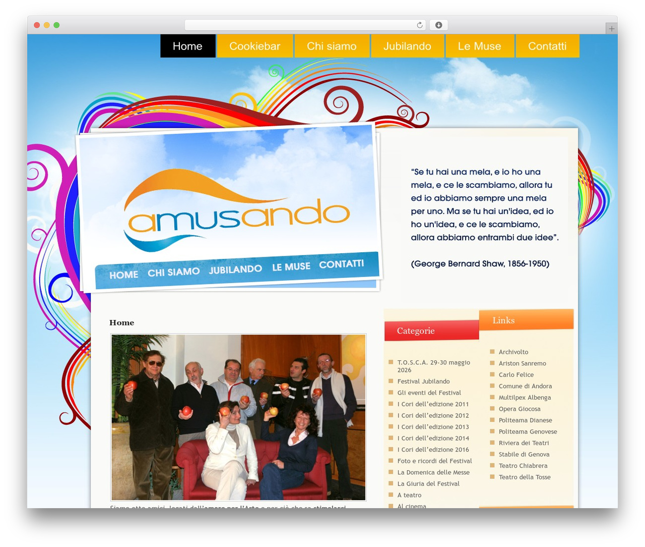 WordPress theme WordPress Theme 862 - amusando.it