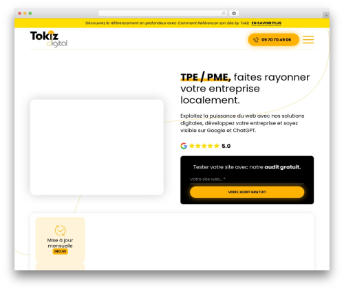 WP theme Starter Template - www.tokiz.fr