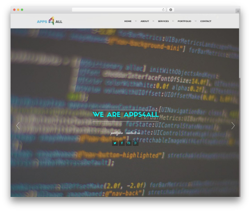 Ananke Theme WordPress theme - apps4all.agency