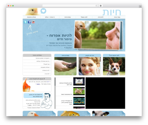 Animals Theme theme WordPress - animal.org.il Animals Theme theme WordPress - animal.org.il