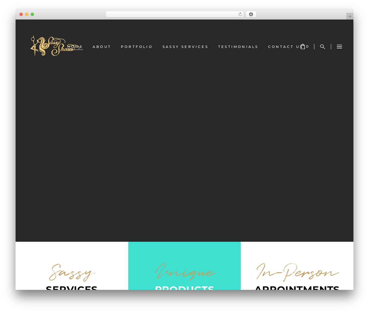 Curly WordPress website theme - sassy-shears.com Curly WordPress website theme - sassy-shears.com