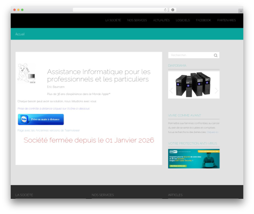 Fulgent WordPress theme - assist-eric.fr