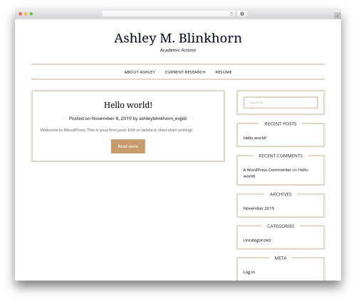 Gold Essentials WordPress theme - ashleyblinkhorn.com Gold Essentials WordPress theme - ashleyblinkhorn.com