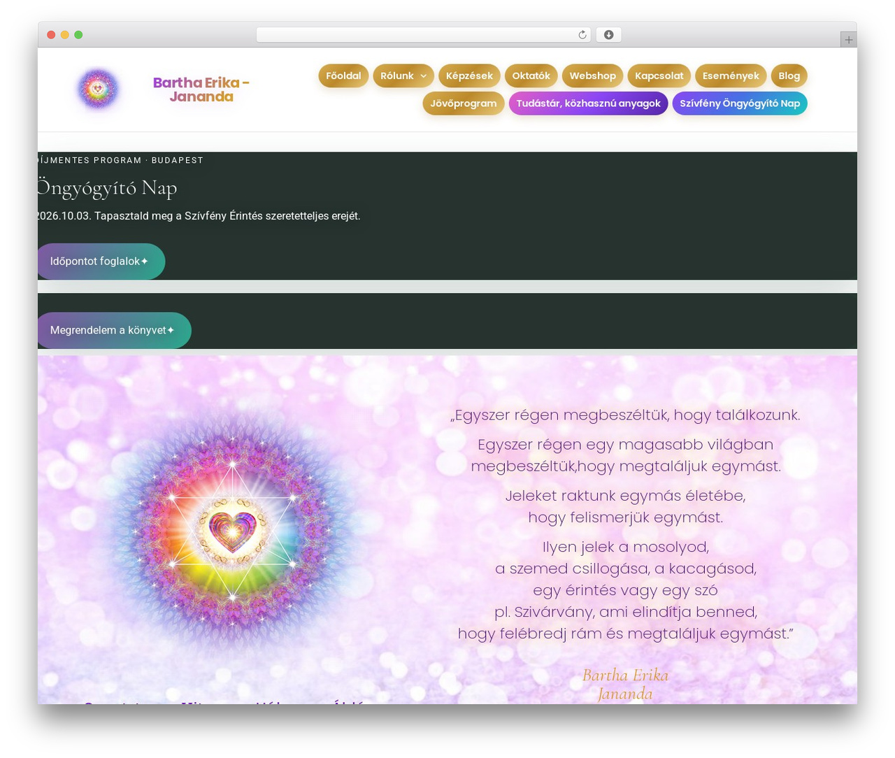 Hello Elementor WordPress theme - szivfeny.hu