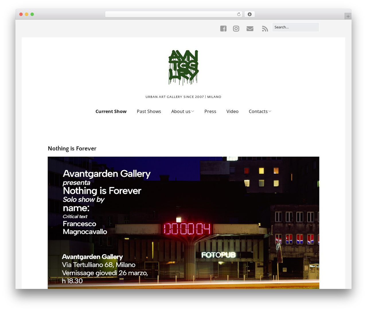 Make WordPress theme image - avantgardengallery.com Make WordPress theme image - avantgardengallery.com