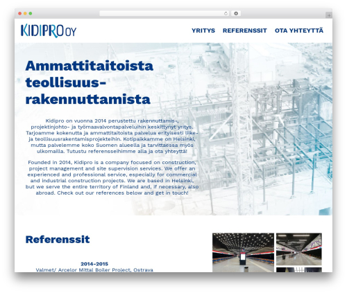 Netpoint Default Theme WordPress theme - kidipro.fi