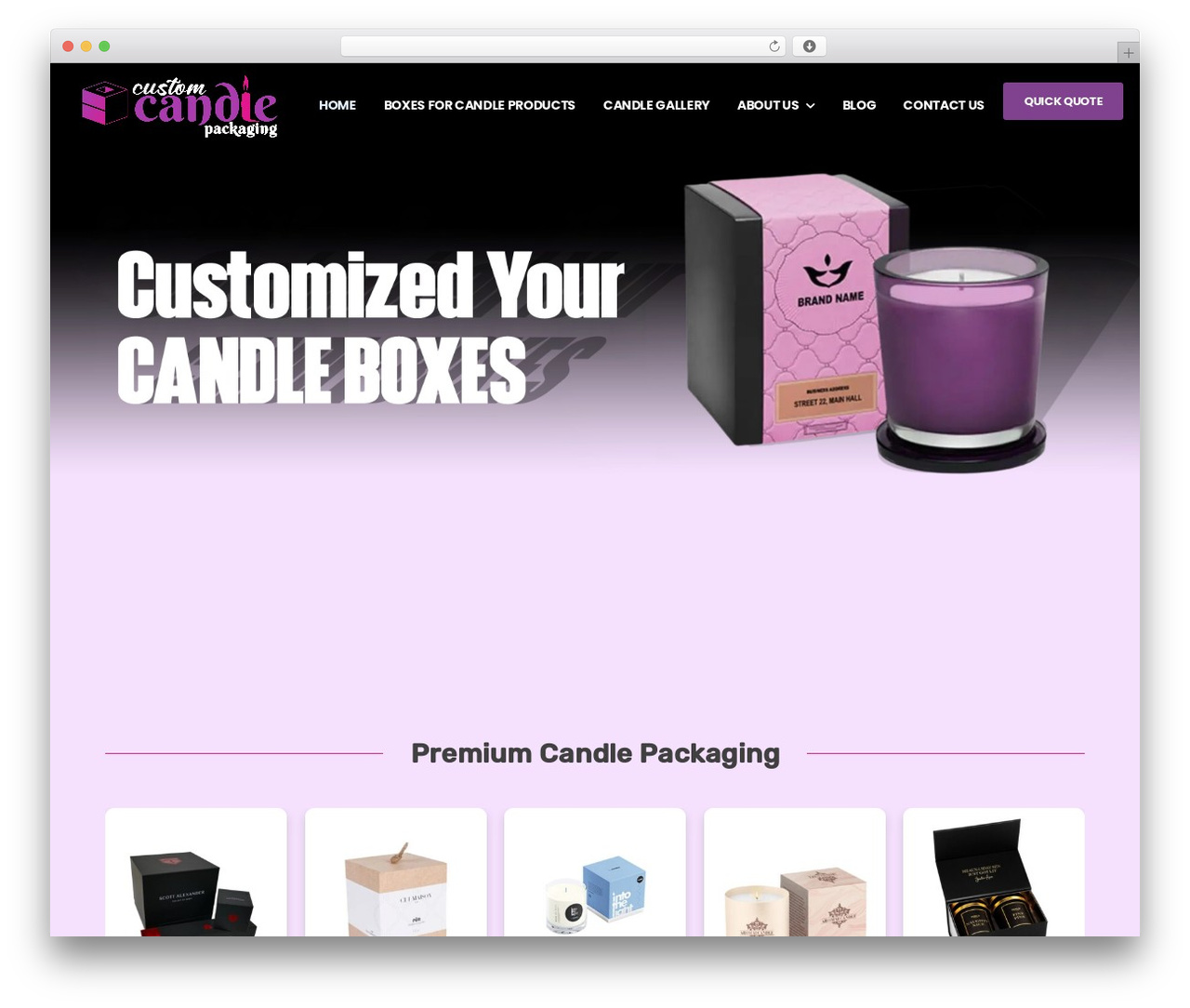 Riode WordPress theme - customcandlepackaging.com Riode WordPress theme - customcandlepackaging.com