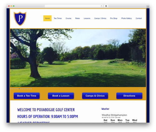 Golfnow legacy shortcodes WordPress plugin - poxgolf.com