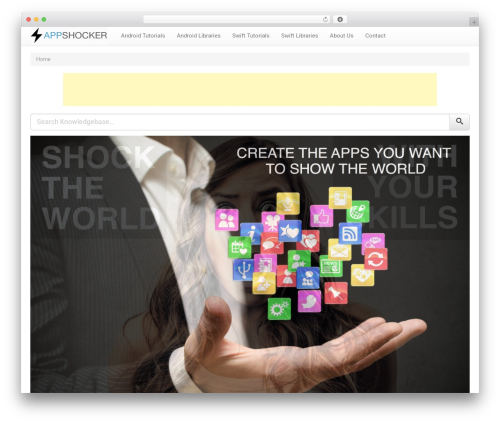 Theme WordPress WP Knowledge Base - appshocker.com