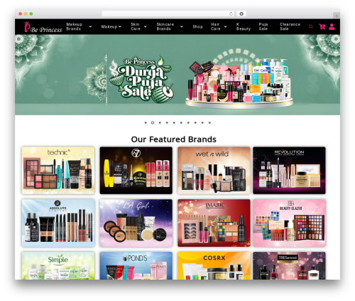 WordPress theme Revo - beprincessbd.com